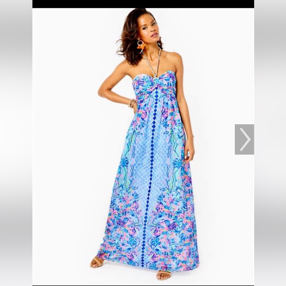 NWT Lilly Pulitzer Viv Maxi Dress